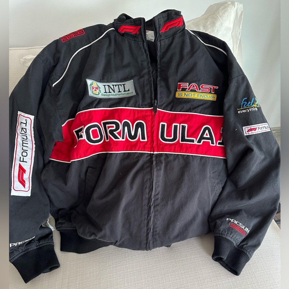 PacSun Formula 1 Varsity Bomber Jacket